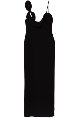 MAGDA BUTRYM Vestido largo con apliques florales