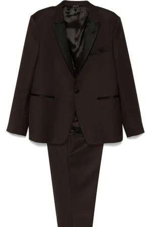 REVERES 1949 Traje con ribete satinado
