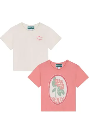 Kenzo Pack de dos camisetas con logo estampado