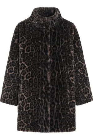 Apparis Abrigo con estampado de leopardo