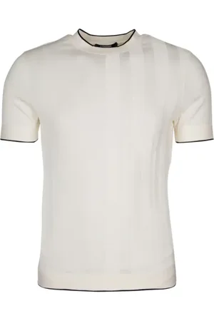 Jacquemus Camiseta con ribete en contraste