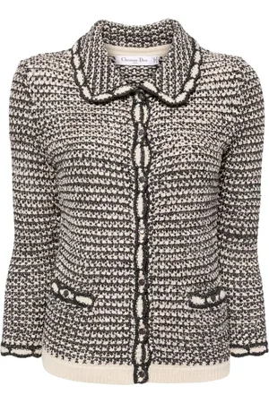 Dior Chaqueta de ganchillo