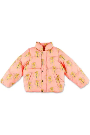 Mini Rodini Plumífero con motivo floral