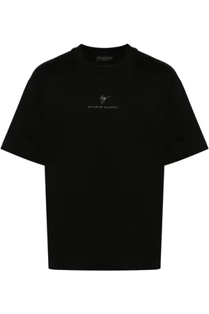 Giuseppe Zanotti Camiseta con logo estampado