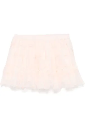 Stella McCartney Falda con corazón bordado