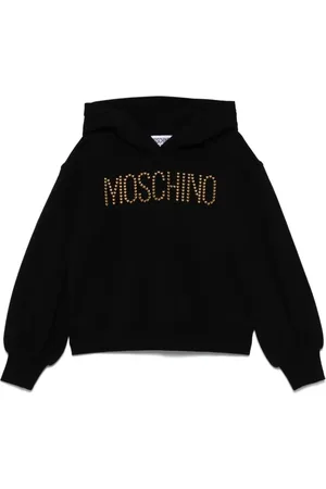 Moschino Sudadera con capucha y detalle del logo