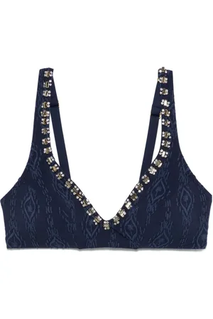Twin-Set Top de bikini con relieve
