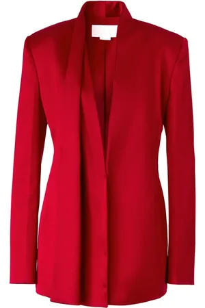 GENNY Blazer con acabado satinado