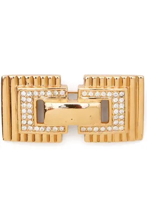 Dior Broche con apliques de strass