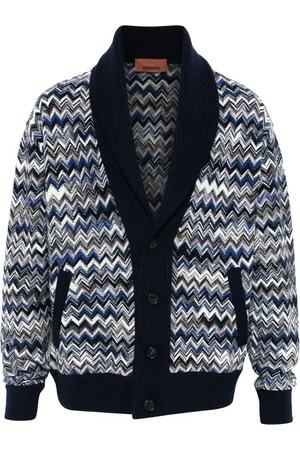 Missoni Cárdigan con motivo en zigzag