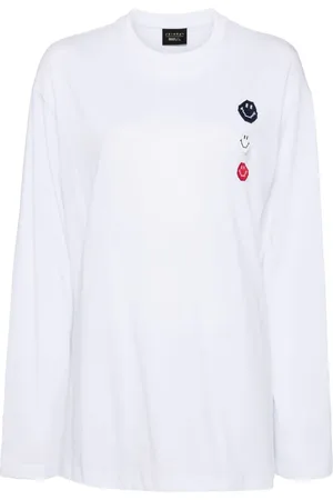 JOSHUA SANDERS Camiseta con motivo de carita sonriente