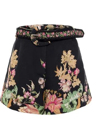 HEMANT AND NANDITA Bermudas con estampado floral