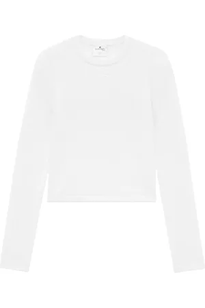 Courrèges Jersey con logo bordado