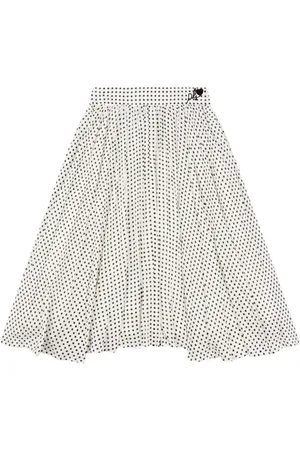 PHILOSOPHY DI LORENZO SERAFINI Falda con logo bordado