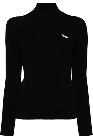 Maison Kitsuné Top con aplique del logo