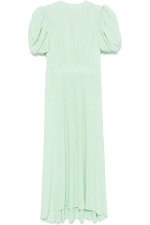 ROTATE Vestido midi con motivo floral