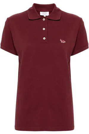 Maison Kitsuné Polo con parche Baby Fox