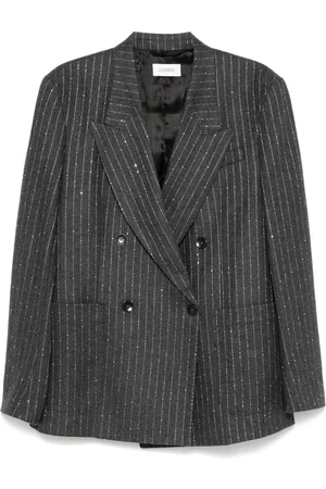 LANEUS Blazer a rayas diplomáticas