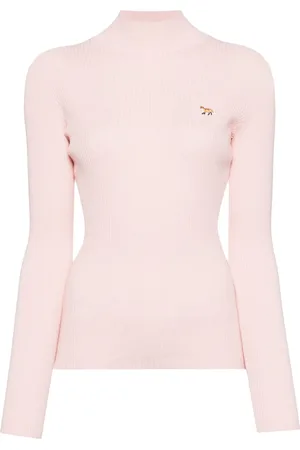 Maison Kitsuné Top con logo bordado