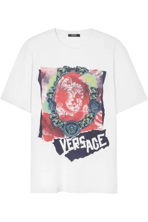 VERSACE Camiseta Collana Punk