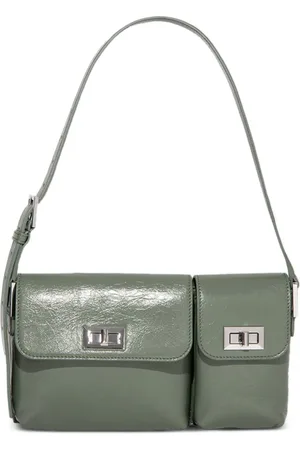 By Far Bolso de hombro Billy con efecto arrugado