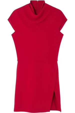 VERSACE Vestido corto drapeado