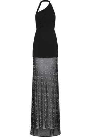 Rebecca Vallance Vestido de fiesta Ellasandra con cuello halter