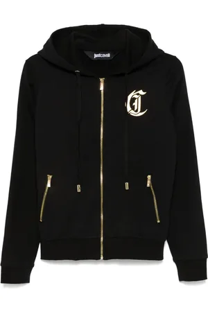 Roberto Cavalli Sudadera con capucha y logo