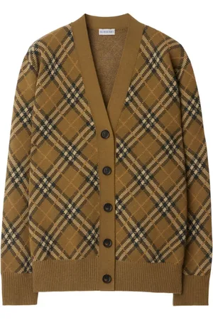 Burberry Cárdigan a cuadros