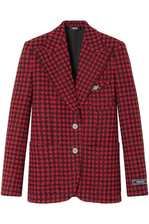 VERSACE Blazer a cuadros