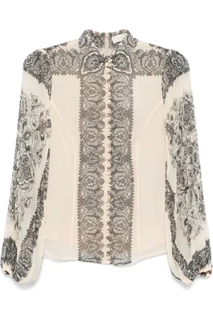 ZIMMERMANN Blusa Sunray plisada