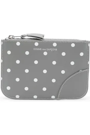 Comme des Garçons Cartera con lunares estampados