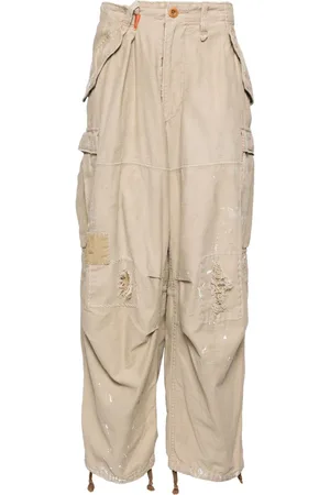 Kolor Pantalones cargo con detalle de costuras