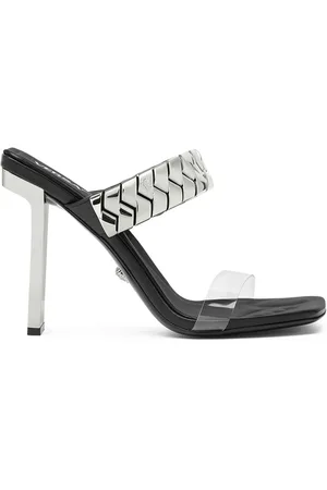 VERSACE Sandalias Slice con tacón de 105 mm