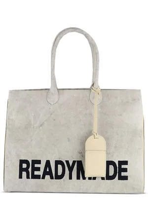 READYMADE Bolso shopper con logo estampado