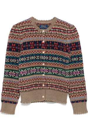Ralph Lauren Cárdigan de punto fair isle