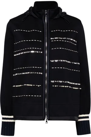 DICE KAYEK Chaqueta con capucha y cristales