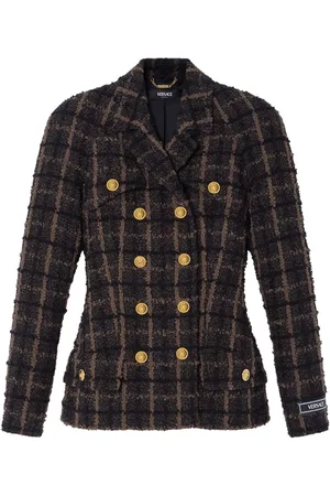 VERSACE Blazer de tweed