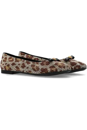 VERSACE Bailarinas con motivo animal