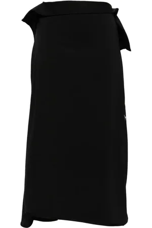 Y-3 Falda midi de chándal