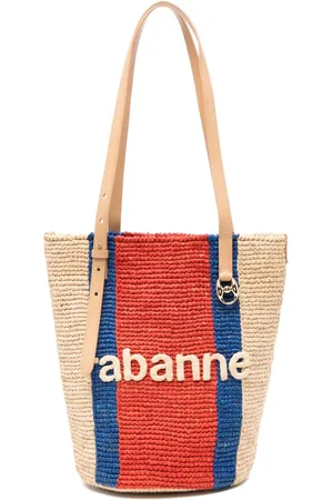 Paco rabanne Bolso shopper con logo en relieve
