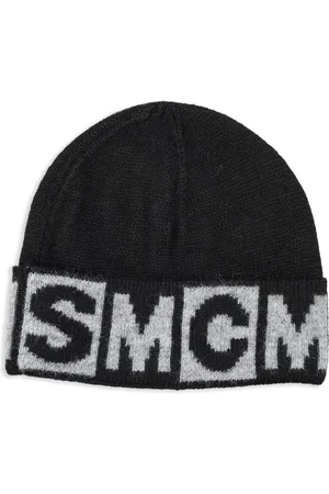 Stella McCartney Gorro con logo en punto de intarsia