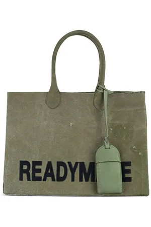 READYMADE Bolso shopper con logo estampado
