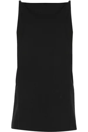 Serafini Vestido corto con detalle de cinturón