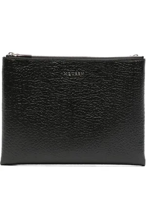Alexander McQueen Bolso de mano con placa del logo