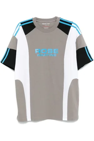 MARTINE ROSE Camiseta a paneles