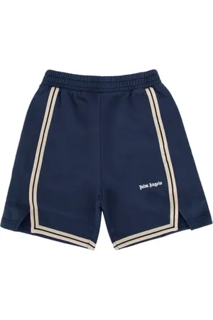 Palm Angels Pantalones cortos de chándal con logo