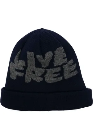 Comme des Garçons Gorro de punto de intarsia