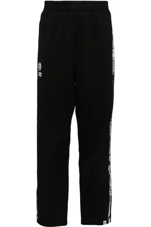 A Bathing Ape Pantalones con cintura ajustable