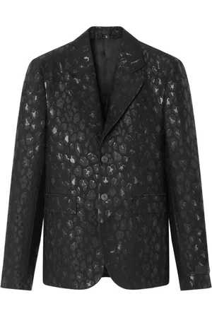 VERSACE Blazer estampado con botones